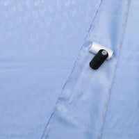 Poly Viscose Lining - Paisley - Baby Blue