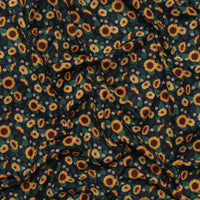Rifle Paper Co. - Curio - Cotton - Sunflower Fields - Navy