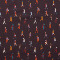 Ruby Star - Cotton - To & Fro - I'm Busy - Eggplant