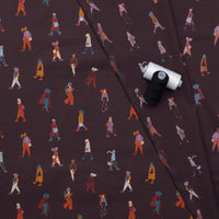 Ruby Star - Cotton - To & Fro - I'm Busy - Eggplant