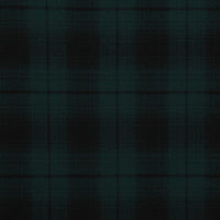 Recycled Poly - Brushed Plaid Knit - Forest