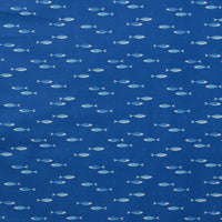 Ruby Star - Cotton - Water - School Day - Royal Blue