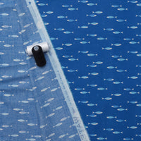 Ruby Star - Cotton - Water - School Day - Royal Blue