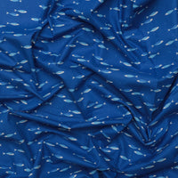 Ruby Star - Cotton - Water - School Day - Royal Blue