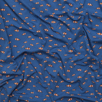 Cotton - Jersey - Clown Fish - Denim