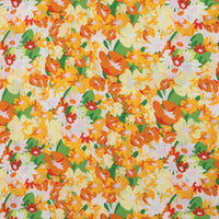 Rayon - Challis Print - Flower Fields - Yellow