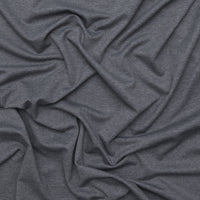 Rayon Blend - Stretch Suiting - Stripe - Black