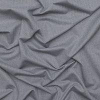 Rayon Blend - Stretch Suiting - Herringbone - Black