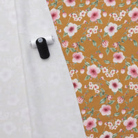 Cotton - French Terry - Bloom & Blossom - Curry