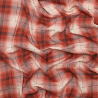 Cotton - Mammoth Flannel - Plaid - Sienna