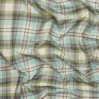 Cotton - Mammoth Flannel - Plaid - Sage
