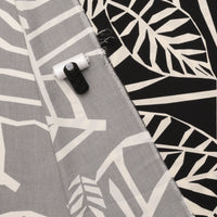 Viscose - Gabriella - Digital Print - Black Cream