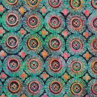 Artisan Batiks - Cotton - Retro Rainbow - Batik - Jewel