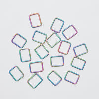 Metal Rectangle Ring - 1" - Assorted