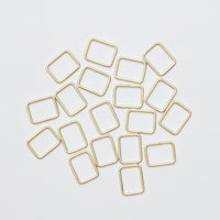 Metal Rectangle Ring - 1" - Assorted