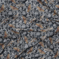 Figo - Cotton - Wabi - Moth - Charcoal