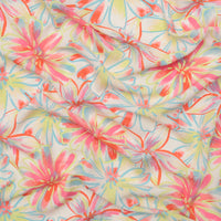 Rayon - Clip Print - Yellow Coral