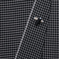 Linen Blend - Utopia - Windowpane Check - Assorted