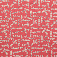 Camelot - Licensed Cotton - Scrabble Valentine Dot - Red