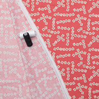 Camelot - Licensed Cotton - Scrabble Valentine Dot - Red