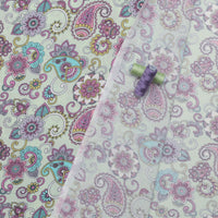 Rayon - Challis - Paisley Floral - Assorted