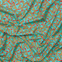 Moda - Cotton - Snack Shack - Lay Off Me I'm Starving - Blue Razz