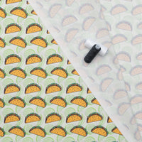 Moda - Cotton - Snack Shack - Feed Me Tacos And Tell Me I'm Pretty - Cream