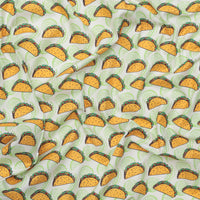 Moda - Cotton - Snack Shack - Feed Me Tacos And Tell Me I'm Pretty - Cream