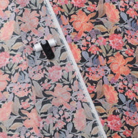 Ramie - Digital Print - Black Multi