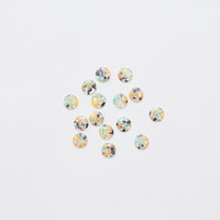 ELAN - 4 Hole Button - 15mm - Speckle - Assorted