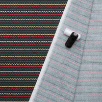 Rifle Paper Co. - Cotton - Holiday Classics III - Ribbon Stripes - Evergreen