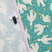 Ruby Star - Canvas - Endpaper - Watercress