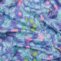 Kaffe x Morris & Co - Wide Back Cotton - LG Leicester - Cobalt