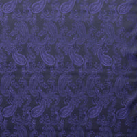 Poly Viscose - Lining - Paisley - Purple