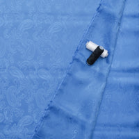 Poly Viscose - Lining - Paisley - Bright Blue