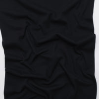 Cotton Blend - Deadstock Rib - Black
