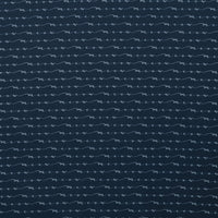 Cotton - Litter Ary Cats - Script - Indigo