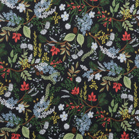 Rifle Paper Co. - Rayon - English Rose - Black