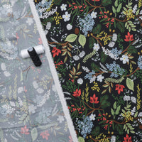 Rifle Paper Co. - Rayon - English Rose - Black