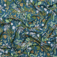 Rifle Paper Co. - Rayon - English Rose - Evergreen