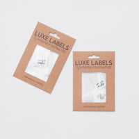 Intensely Distracted - Sewing Label - Year of the Snake