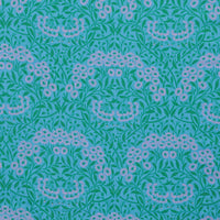 Kaffe x Morris & Co - Lawn - Michaelmas Daisy - Aqua