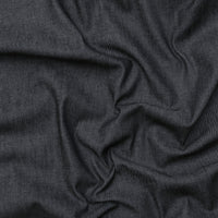 Cotton - Italian Stretch Denim - Medium Weight - Black