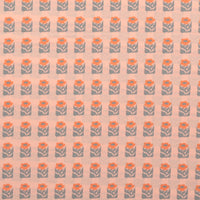 AGF - Cotton - Tangerine - Petalled Stamp