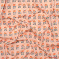 AGF - Cotton - Tangerine - Petalled Stamp