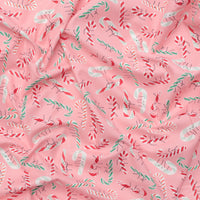 Moda - Cotton - Tiny Christmas - Candy Cane - Cotton Candy
