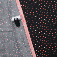 Ruby Star - Cotton - Strawberry - Mini Berry - Black