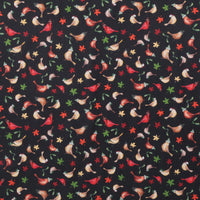 Camelot - Cotton - Sugarmakers Tossed - Black