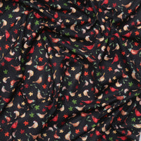 Camelot - Cotton - Sugarmakers Tossed - Black