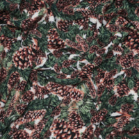 Camelot - Fleece - Pinecones - Multi